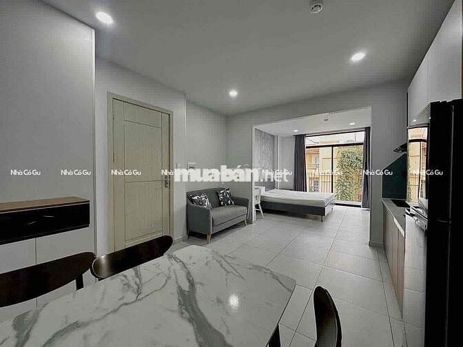 Studio Ban Công Thoáng Mát Full NT 35M2 - Ngay Cầu Kiệu, Sân Bay TSN