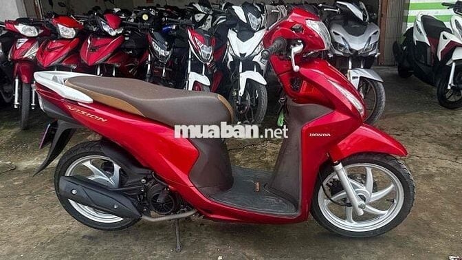Honda Vision 2019 đỏ ( hỗ trợ góp )