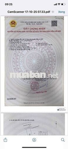 Đất mặt tiền Điện Biên Phủ sau chợ Bà Tô 85m2 chính chủ
