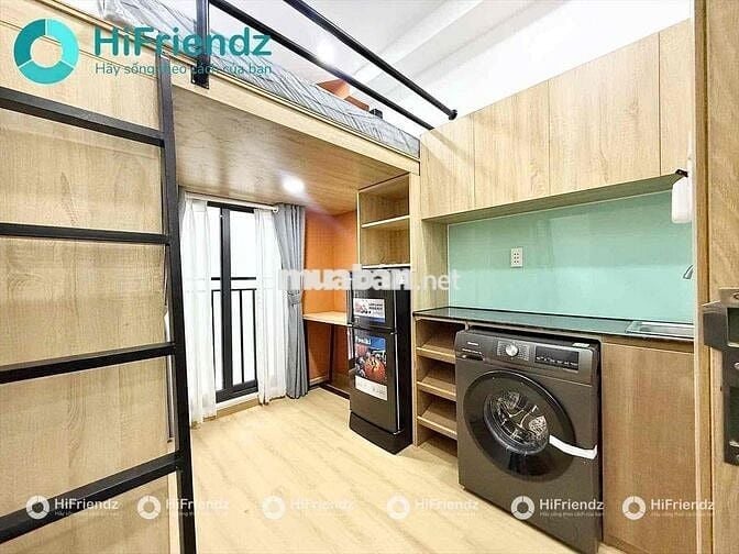 CHO THUÊ CĂN HỘ MINI MỚI XÂY FULL NT MÁY GIẶT RIÊNG GẦN LOTTER MART