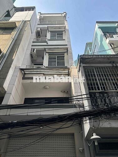 CAO THẮNG QUẬN 3 - 5 TẦNG 123,6M2 - HẺM XE HƠI THU NHẬP 350TR/NĂM .