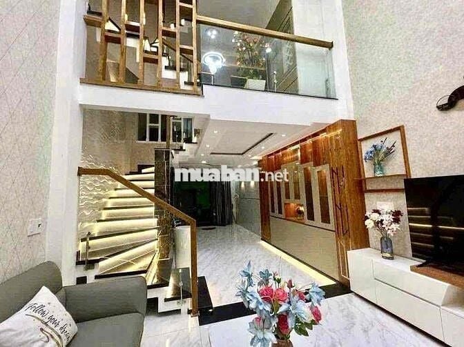 NHÀ THUÊ SIÊU ĐẸP FULL NỘI THẤT CAO CẤP Ở ĐS 59, P.14, GÒ VẤP CHỈ 19TR