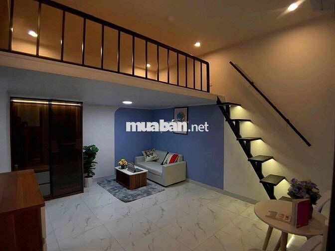 Phòng 35m2_Duplex cửa sổ trời,full nt mới_Cách sushi Hokkaido 100m