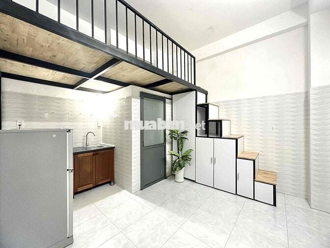 Phòng Gác Lửng Full Nội Thất Ngay ĐH Văn Lang CS2