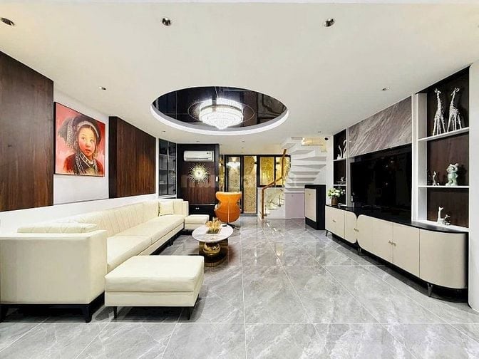 Ngay Hoàng Hoa Thám giá 5tỷ920 75m2, Bình Thạnh gần trường học HXH SHR