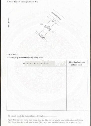 Bán đất 133m ngang 6x23 Tại Tân Đông Hiệp- Hồ Chí Minh