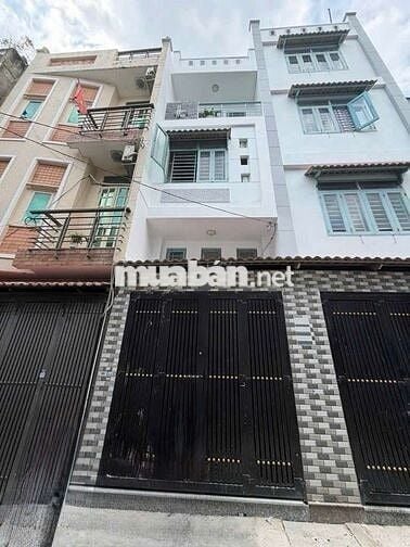 NHÀ 4 LẦU ĐẸP LẠC LONG QUÂN ( 3m x 12m) P10 TB