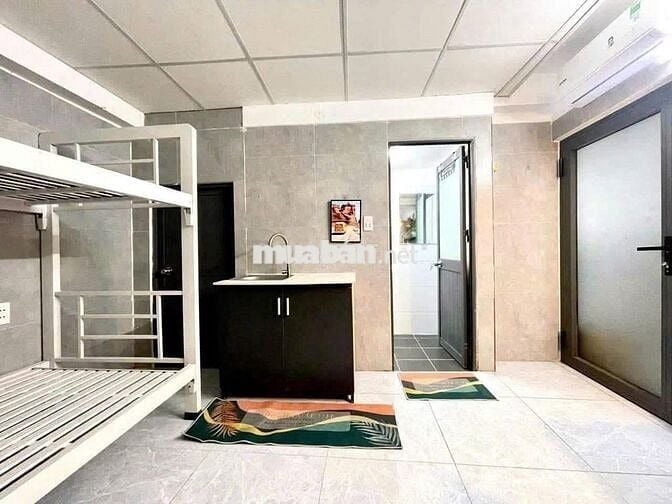 Căn Hộ Studio Giường Tầng Full Nội Thất Ngay Lê Đức Thọ - CV Văn Hoá
