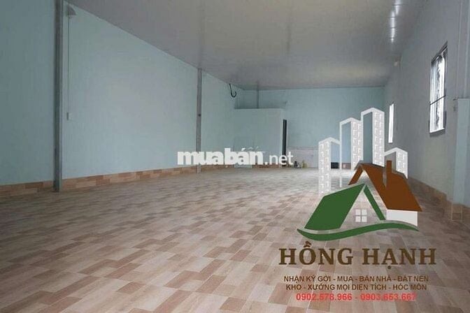 KHO XƯỞNG CHO THUÊ 5,5x16 – XUÂN THỚI THƯỢNG, HÓC MÔN - GIÁ 6 TRIỆU