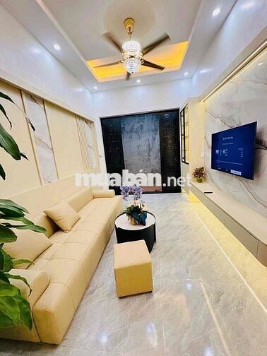 BÁN NHÀ ĐẠI TỪ SÁT MẶT ĐƯỜNG Ô TÔ TRÁNH GÀN HỒ LINH ĐÀM DT: 30m2*4Tâng