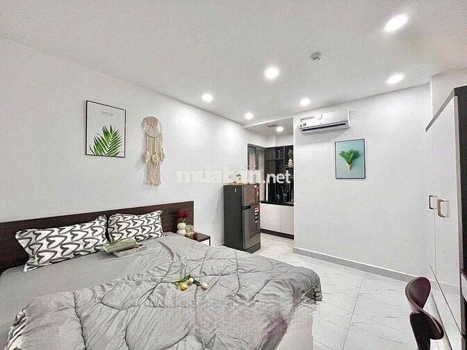 STUDIO FULL NỘI THẤT HIỆN ĐẠI NGAY CHỢ BÀ CHIỂU