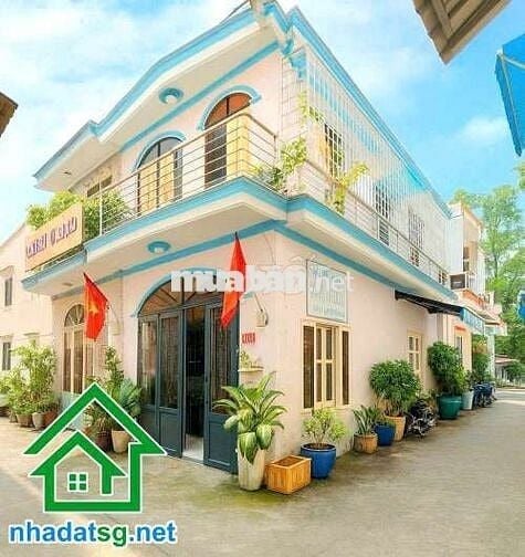 GÓC 2 MẶT TIỀN, HẺM XE HƠI TÂY THẠNH, 43M², 2 TẦNG BTCT, 2PN – 2WC.