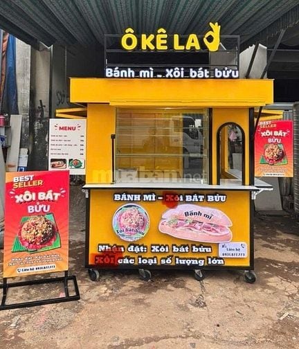 Cần thanh lý kiot mới đóng 20 ngày