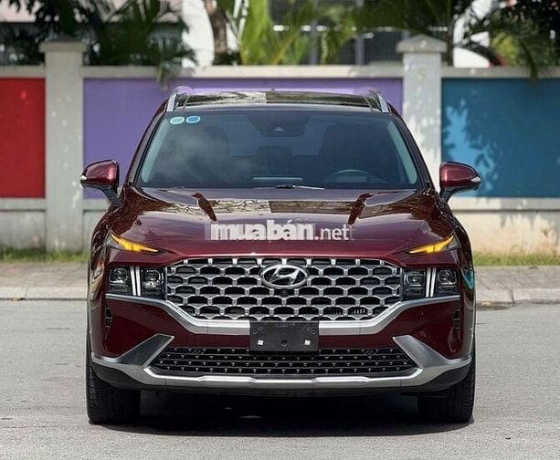 Hyundai Santa Fe Full Dầu Đỏ 2021 54000km