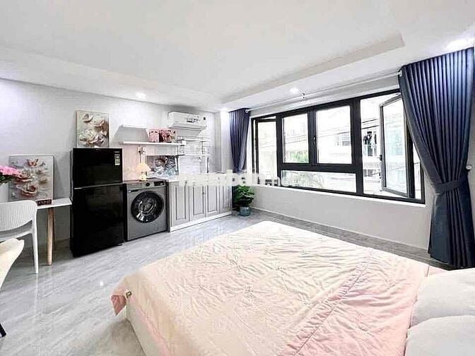 CHO THUÊ PHÒNG STUDIO CỬA SỔ FULL NỘI THẤY NGAY CHỢ BÀ CHIỂU