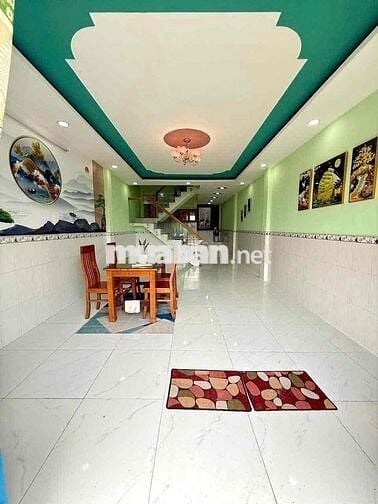 Nhà đẹp 4*12m 2PN hẻm thông 5m ô tô 1/ ngắn Sư Đoàn 9 Vĩnh Lộc A