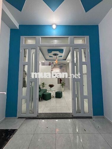 BÁN NHÀ nằm ngay Hóc Môn , Xuân Thới Thượng cách chợ chỉ 100m đi xe