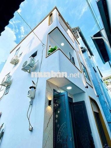 NHÀ MỚI XÂY 3 TẦNG GẦN CHỢ GÒ VẤP