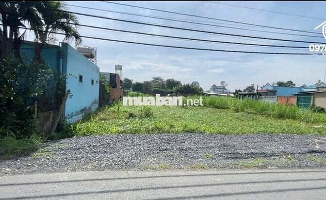 BÁN ĐẤT: chỉ 4,5tr/m2 đất 1/ Hương Lộ 2 ngay  TT Trảng Bàng - SHR