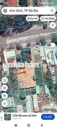 BÁN ĐẤT SỔ ĐỎ - ĐƯỜNG TRỊNH ĐÌNH THẢO TP BÀ RỊA