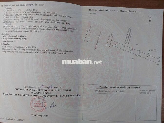 CHÍNH CHỦ: Bán đất mặt tiền QL 13 - 299m2