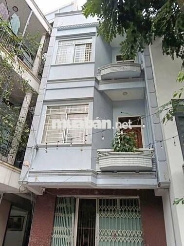 Nhà 4 tầng, 4.5m x 13m, 4PN, 3WC, Mặt tiền đường c/x đài Rada