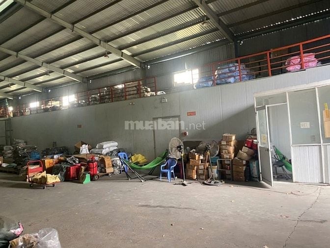 Cho thuê kho xưởng 1.500m² mặt tiền QL1A, Q12, giá thuê : 80tr/tháng