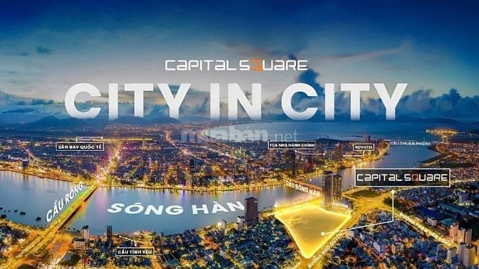 Capital Square – Tổ hợp 14 toà căn hộ lớn nhất sông Hàn, CK đến 15%