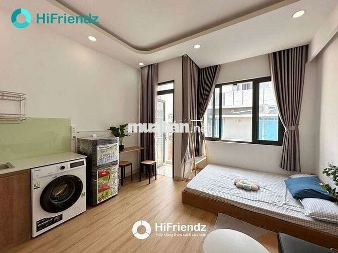 Studio - Bancol 30m2 thoáng mát, full nội thất. Ngay ngã tư Bốn Xã 🌈