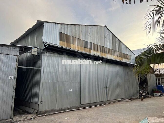 Kho xưởng 290m² trong cụm kho KV3 gần cầu Ba Láng, lộ Container