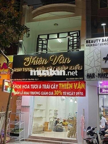 Cho thuê mặt bằng chợ Tân Mỹ, Quận 7