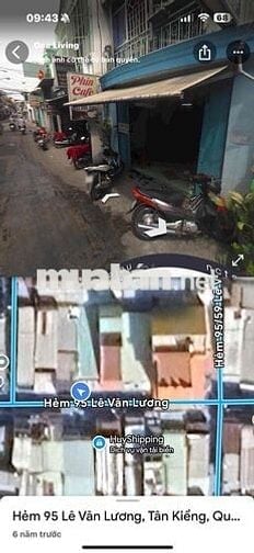 Mặt bằng kinh doanh hẻm 95 Lê Văn Lương