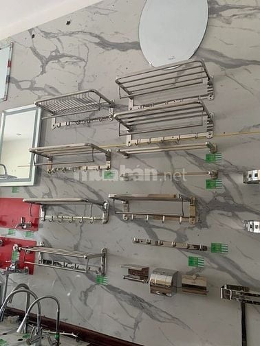 🌟 KỆ TREO KHĂN INOX ĐA NĂNG – SANG TRỌNG