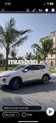 Hyundai Santa Fe 2020 2.4L AT Đặc Biệt - 26000 km