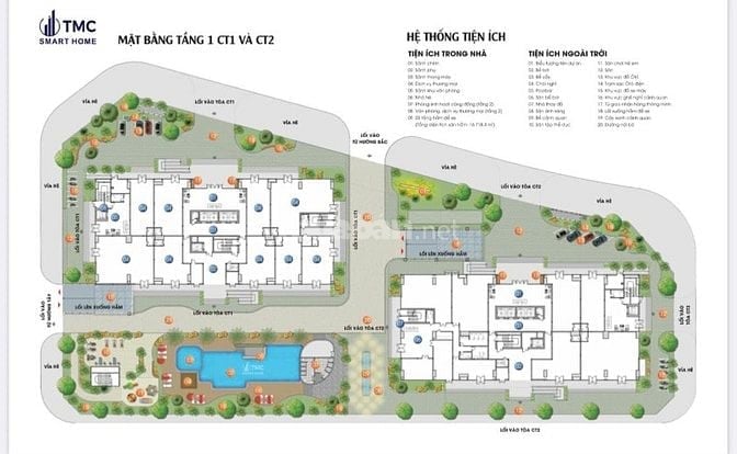 SẮP MỞ BÁN – TMC SMARTHOMES | TRUNG TÂM TÂY HỒ TÂY