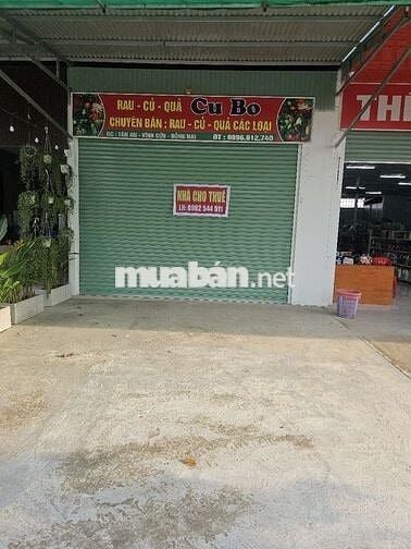 *Cho thuê nhà mặt tiền vừa để ở và kinh doanh