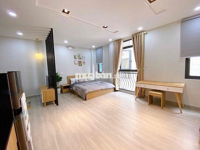 Cho Thuê Căn Hộ Studio 40m2 Full NT Cửa Sổ Ngay Lê Văn Sỹ PCCC Đầy Đủ