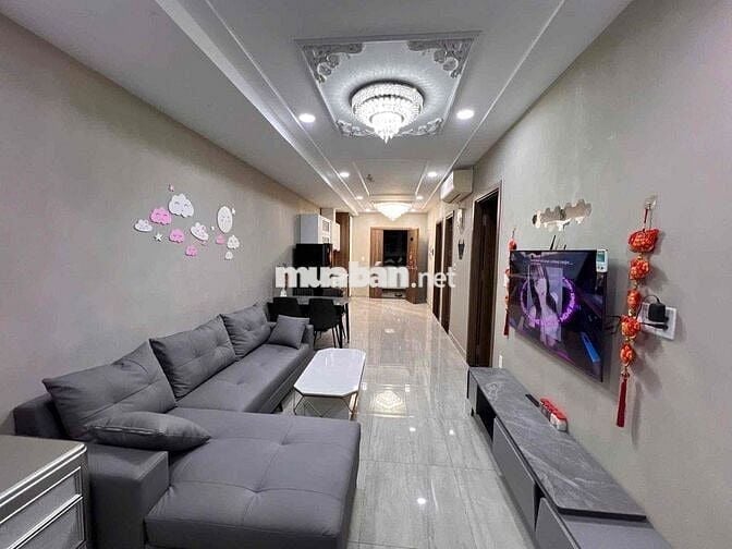 Cho thuê chung cư biconsi chợ đình 2pn full nội thất
