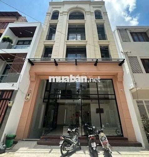 Cho thuê nhà mặt tiền đường Nguyễn Đức Thuận, dt 6x20 trệt 4 lầu