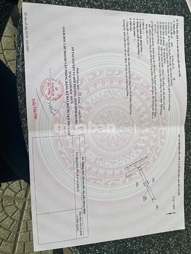 Cần bán gấp đất ở Phú Giáo Bình Dương