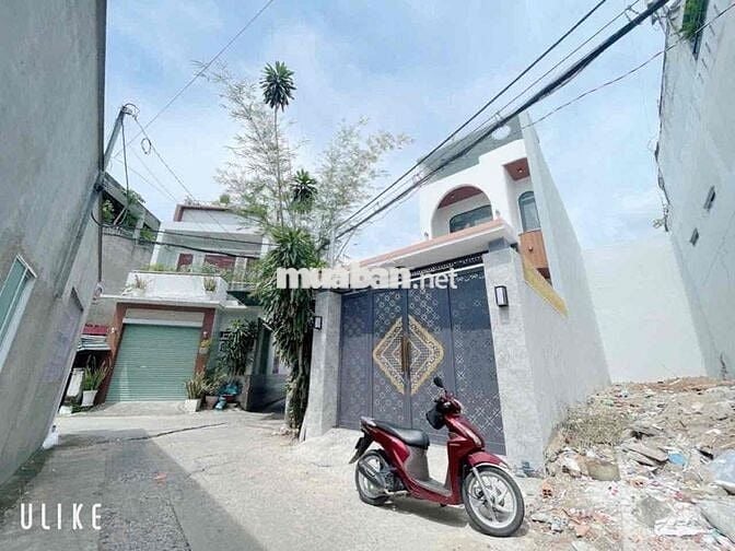 Nhà 1 trệt 1 lầu . sổ full thổ cư . phường Tân hiệp cũ . 4 phòng ngủ.