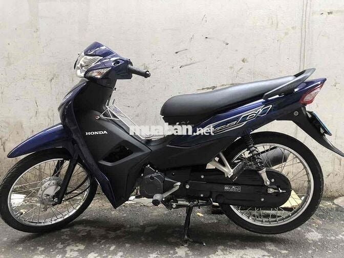 hon da wave A110 cc màu xanh  đen 2025