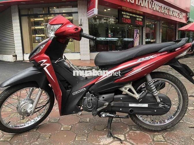 honda wave Rsx  Fi  2022 màu đỏ đen  2022