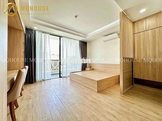 Cho Thuê Căn Hộ Ban Công Tách Bếp Full Nội Thất_Nguyễn Thị Tần Quận 8