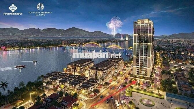 BÁN NHANH CĂN STUDIO SUN PONTE GIÁ TỐT, VỊ TRÍ VÀNG BÊN SÔNG HÀN