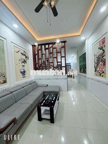 nhà lầu trệt TÂN PHƯỚC KHÁNH,2p ngủ,có nội thất,đường 7m đậu ô tô ok