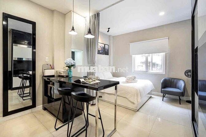 STUDIO QUẬN 1, MÁY GIẶT RIÊNG, CỬA SỔ, NGUYỄN TRÃI GẦN CÔNG VIÊN 23/9