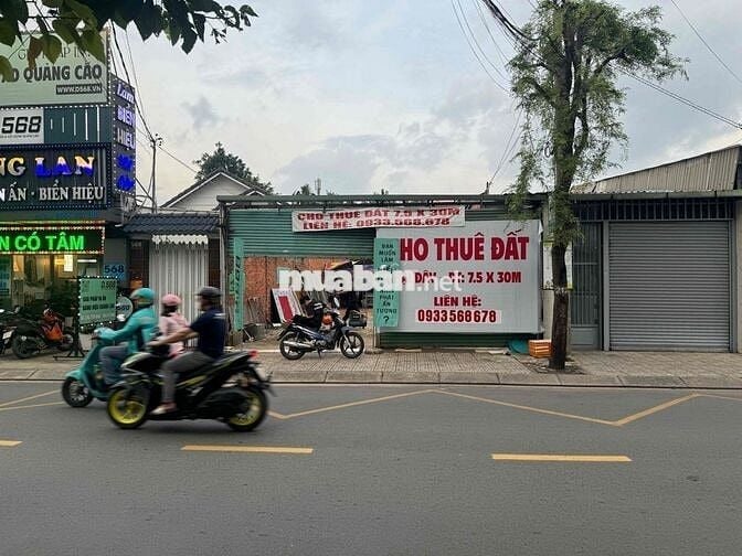Mặt Tiền Nguyễn Văn Quá -  7,5x30 Vị Trí Sầm Uất