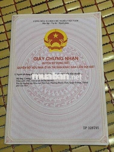 2tỷ500tr cho 1206m2 có 300 odt Ở gần nhà máy nhiệt điện phước thới cần