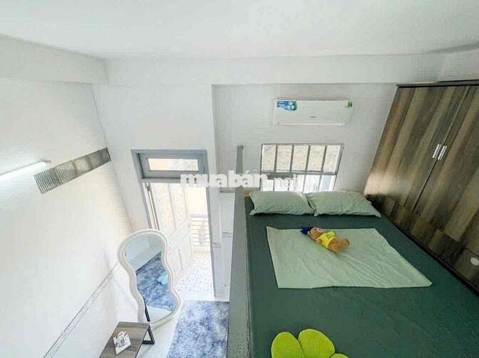 CĂN HỘ GÁC LỬNG TÁCH BẾP CÓ BAN CÔNG THOÁNG MÁT NGAY K300 TÂN BÌNH